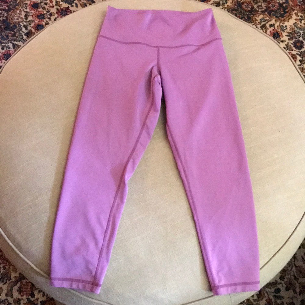 Purple/Pink Define Your Inspiration Crop Legging